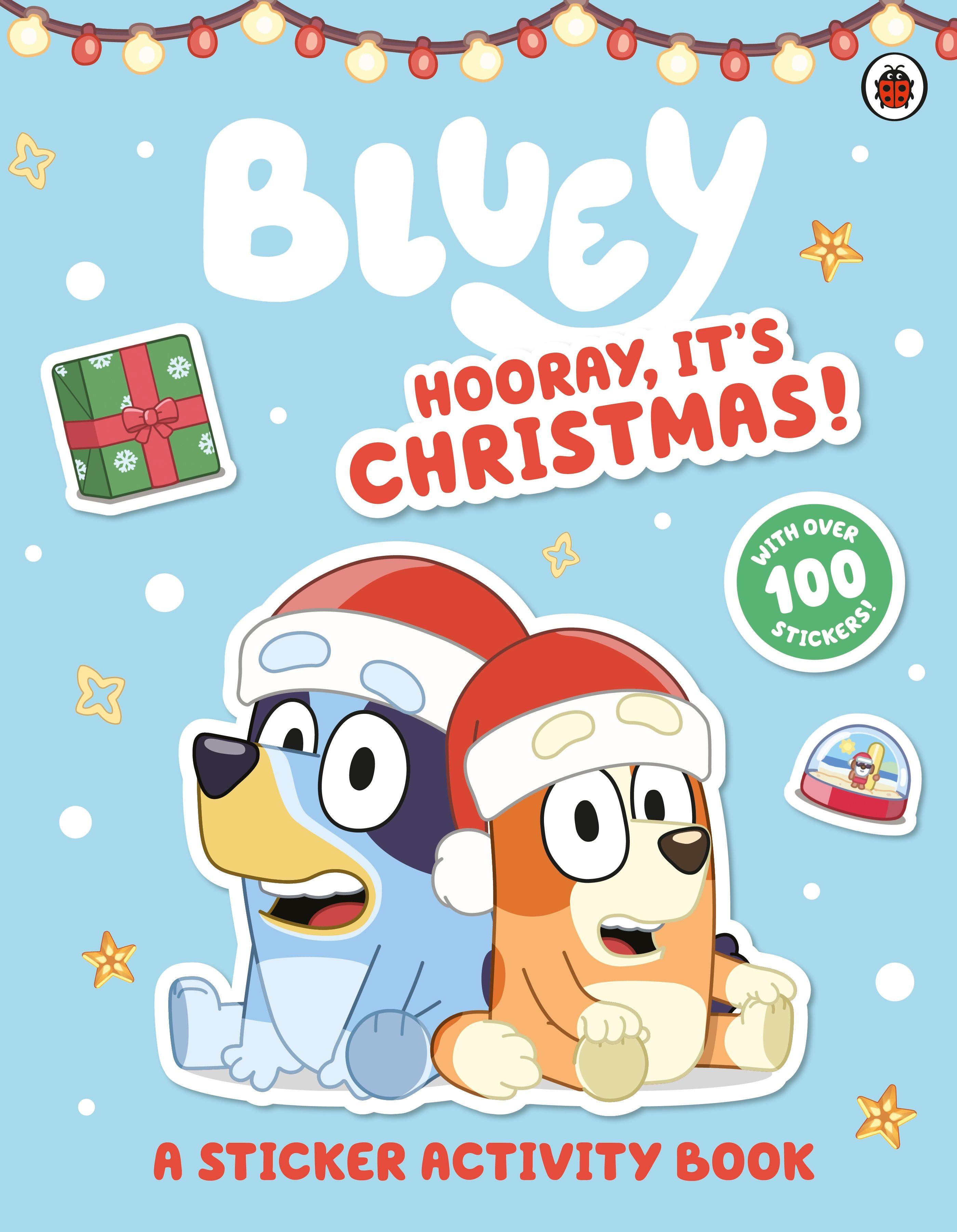 Vorderes Coverbild Bluey: Hooray It's Christmas Sticker Activity