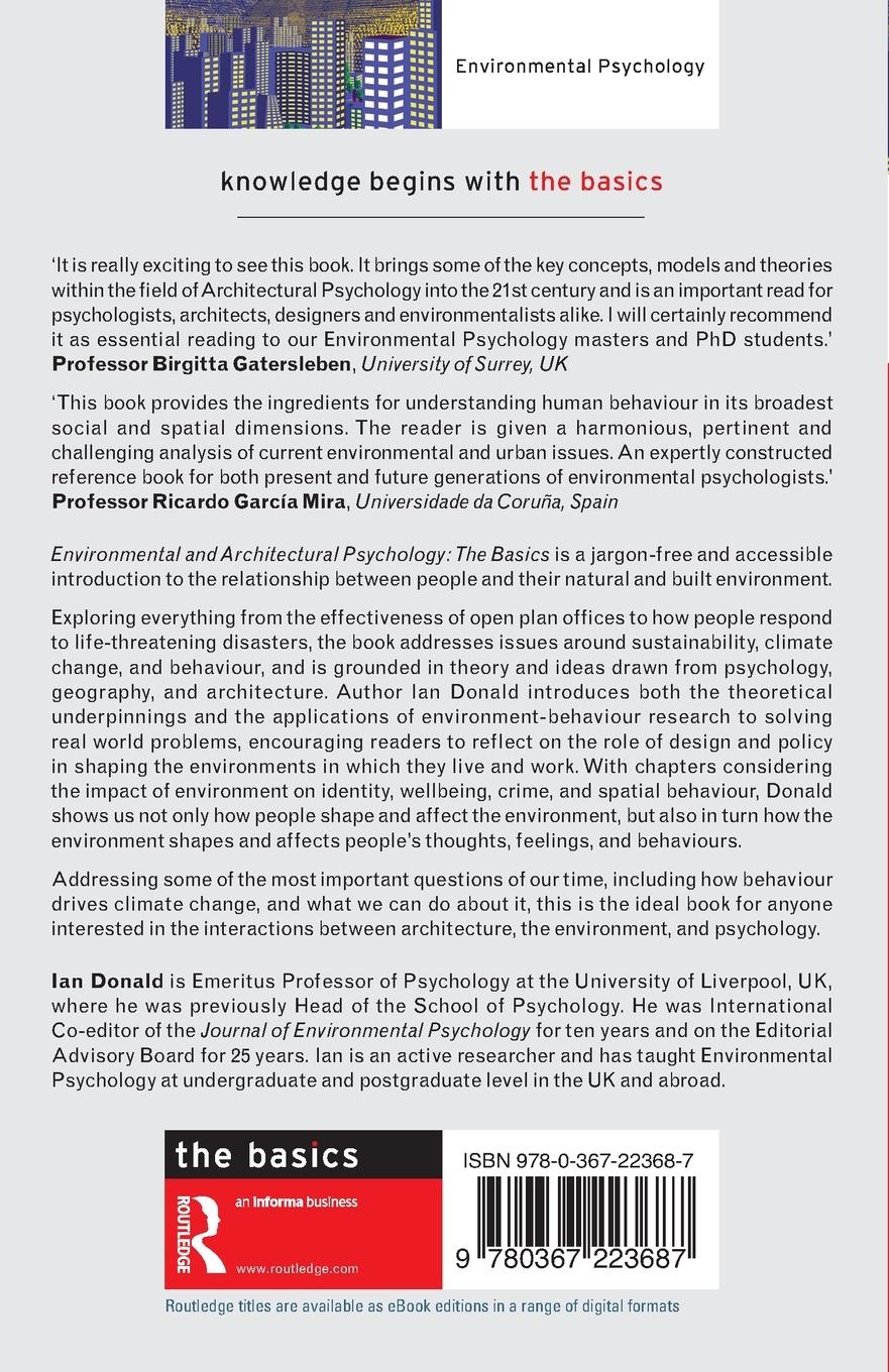 Rückseitencover Environmental and Architectural Psychology