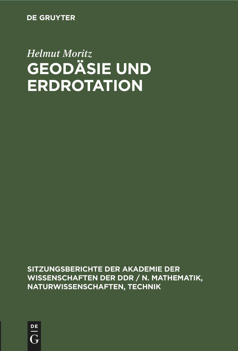 Vorderes Coverbild Geodäsie und Erdrotation