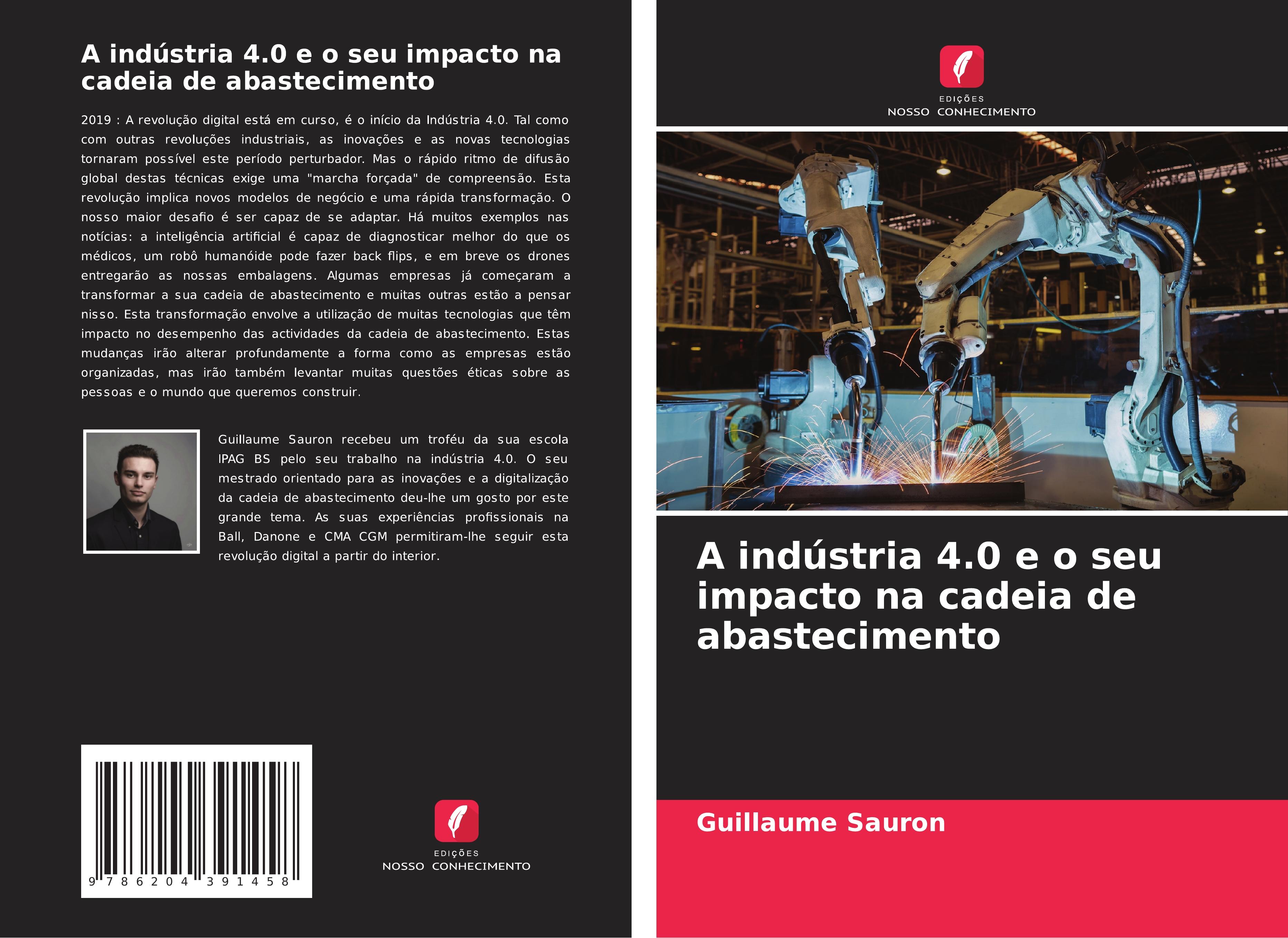 Vorderes Coverbild A indústria 4.0 e o seu impacto na cadeia de abastecimento