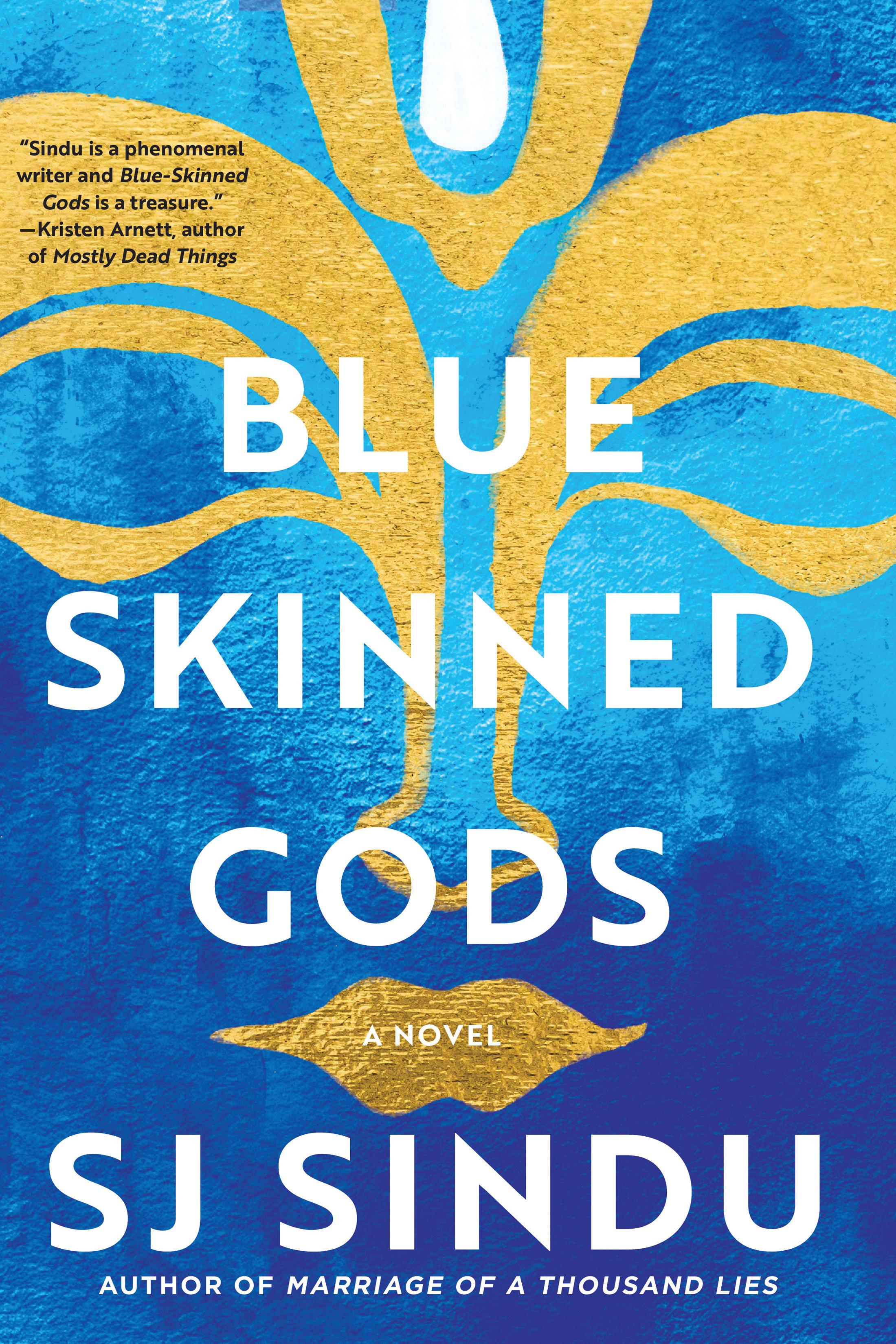 Vorderes Coverbild Blue-Skinned Gods
