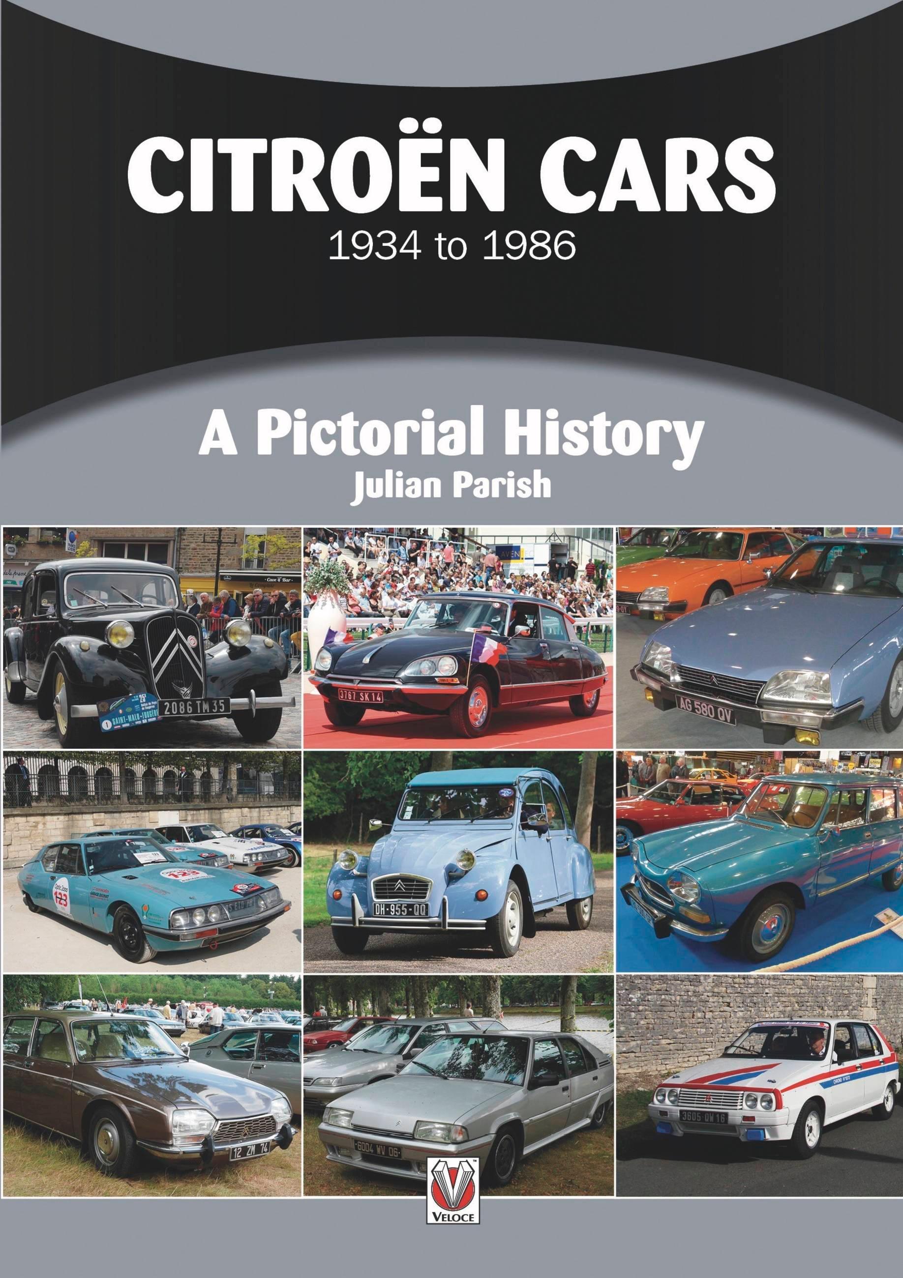 Vorderes Coverbild Citroën Cars 1934 to 1986