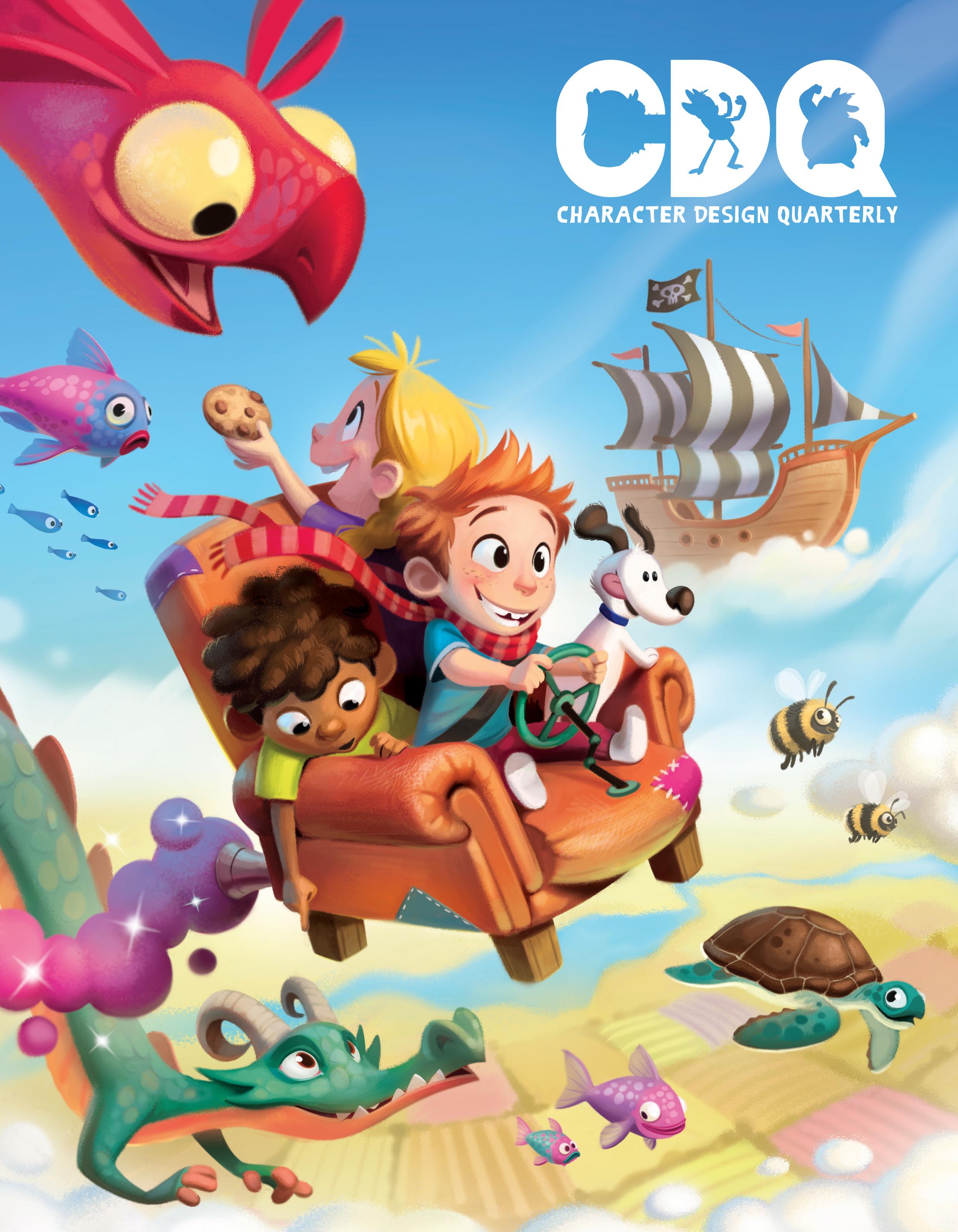 Beispielinhalt (Bild) Character Design Quarterly 23