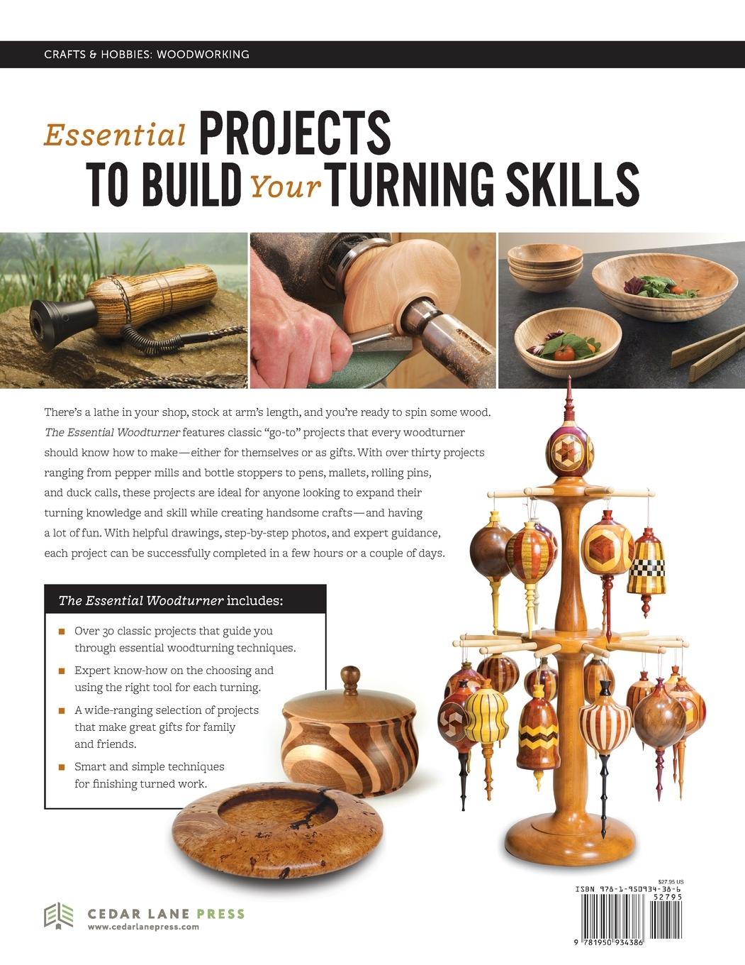 Rückseitencover The Essential Woodturner