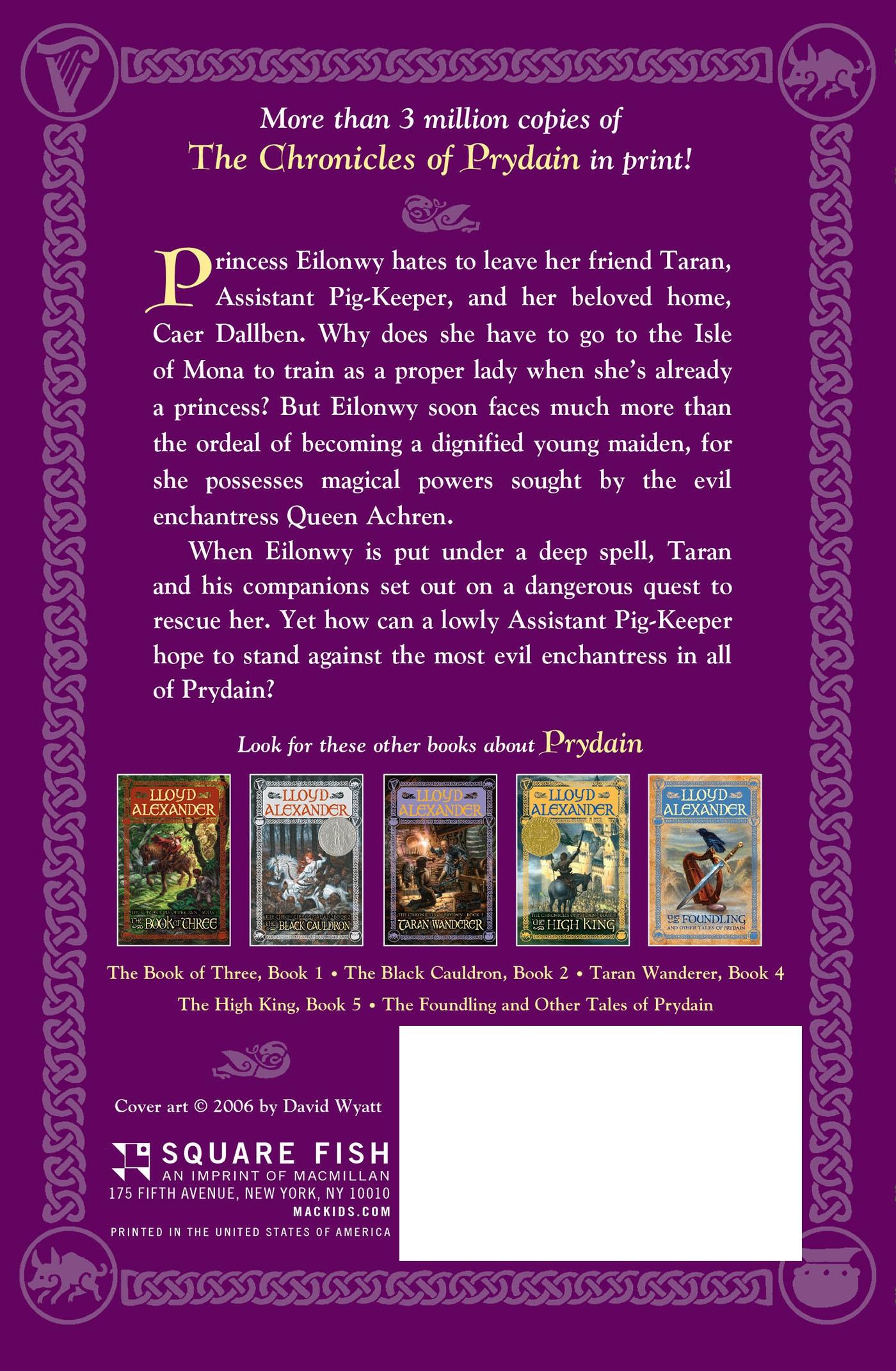 Rückseitencover The Castle of Llyr