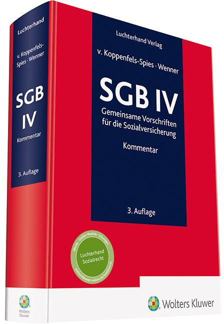Vorderes Coverbild SGB IV - Kommentar