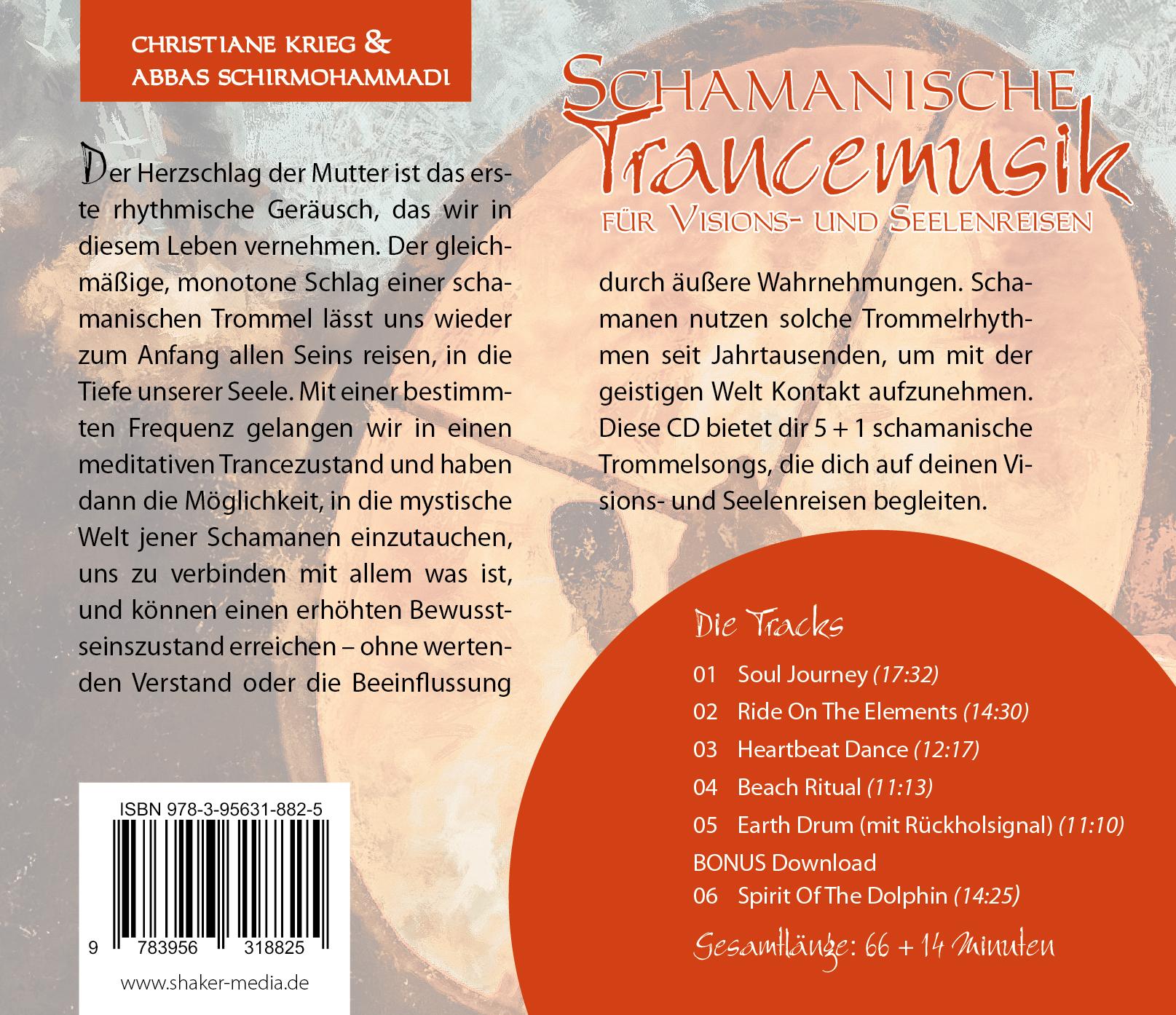 Rückseitencover Schamanische Trancemusik