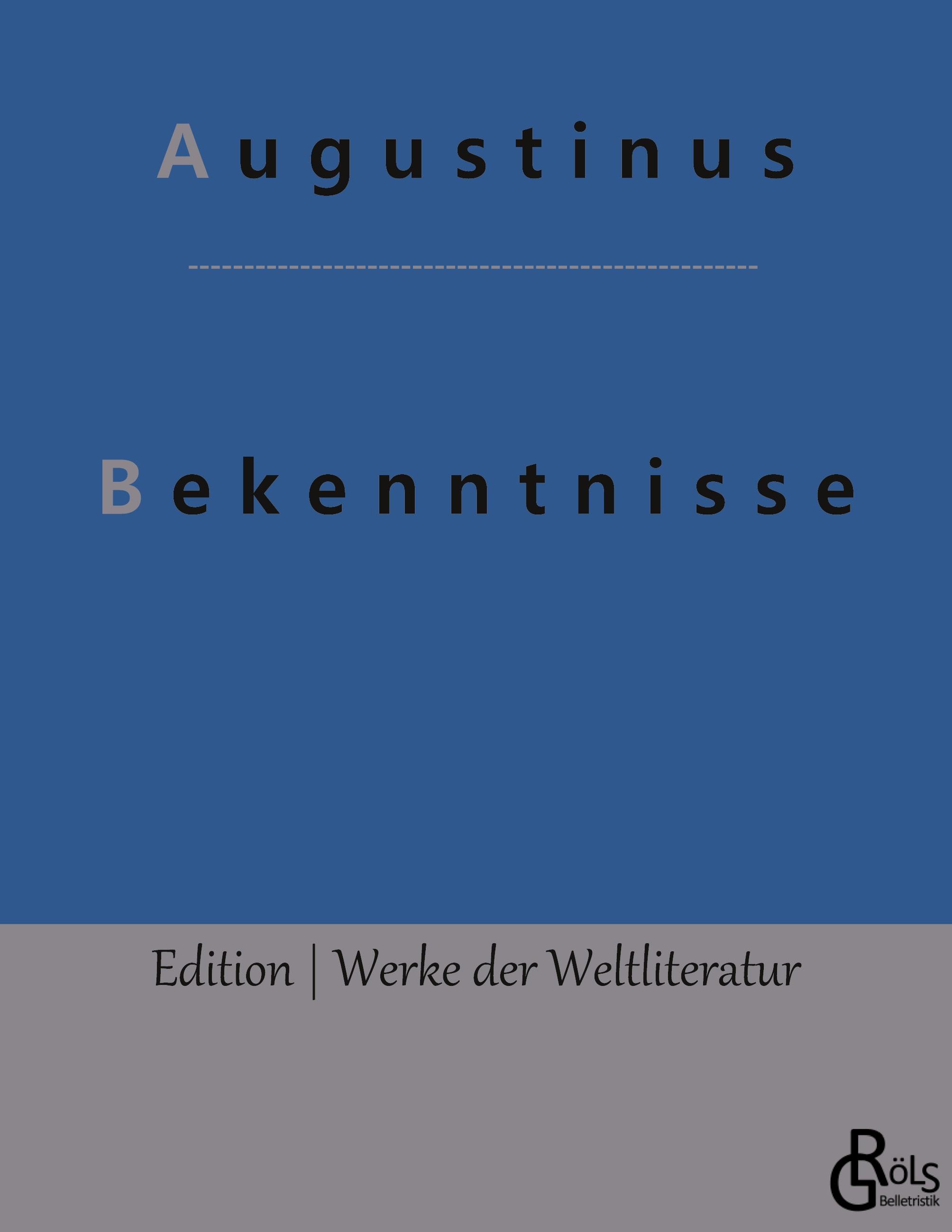 Vorderes Coverbild Bekenntnisse