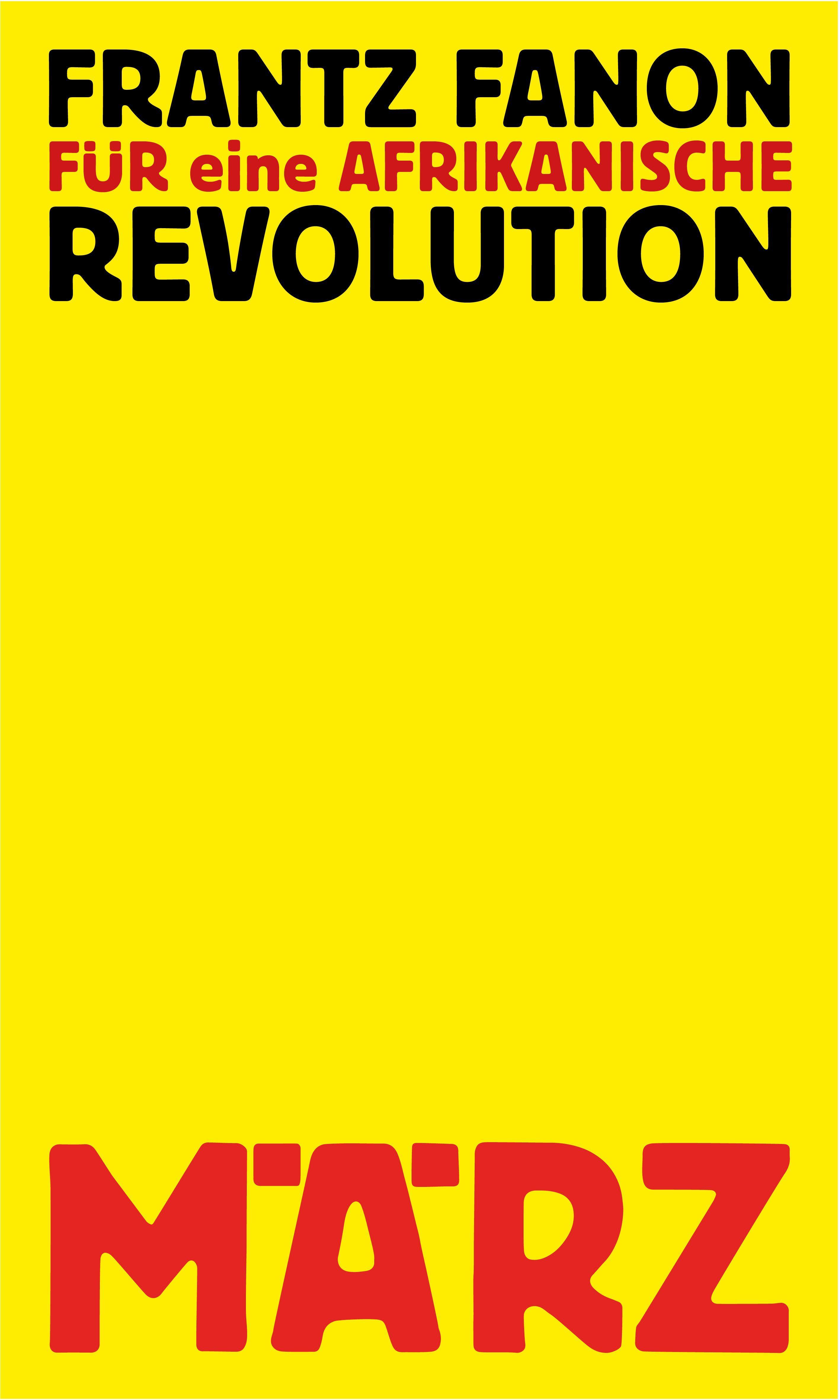 Vorderes Coverbild Für eine afrikanische Revolution