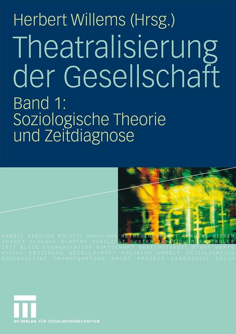Vorderes Coverbild Theatralisierung der Gesellschaft