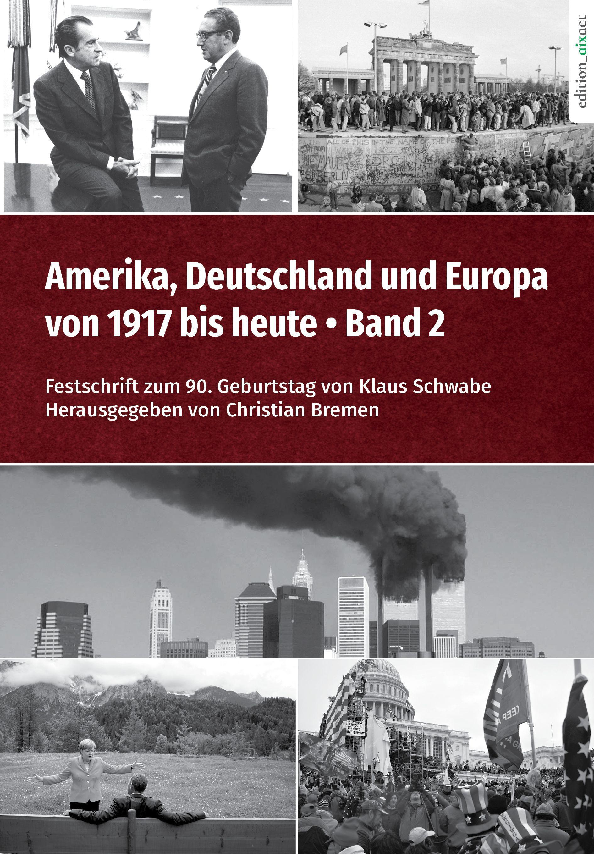 Vorderes Coverbild Amerika, Deutschland und Europa von 1917 bis heute - Band 2