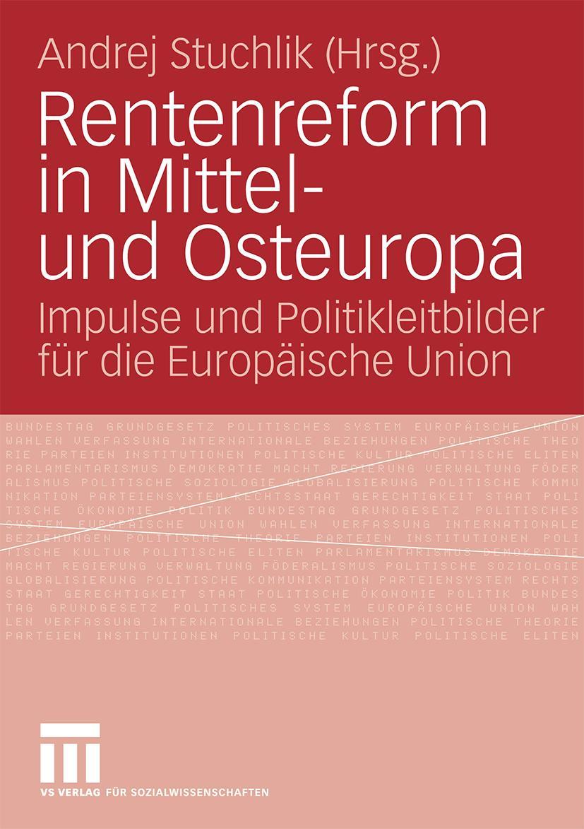 Vorderes Coverbild Rentenreform in Mittel- und Osteuropa