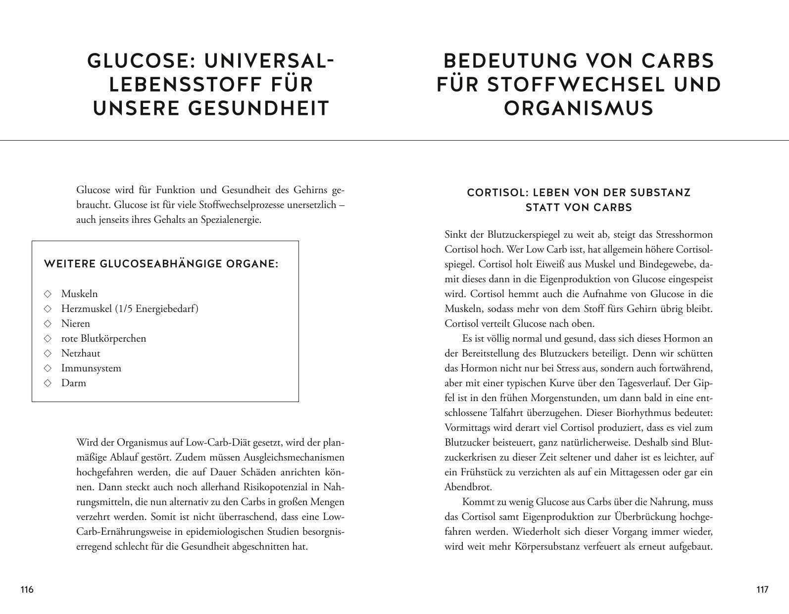 Beispielinhalt (Bild) Freispruch für die Kohlenhydrate