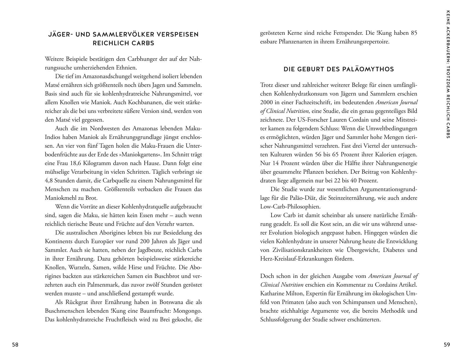 Beispielinhalt (Bild) Freispruch für die Kohlenhydrate