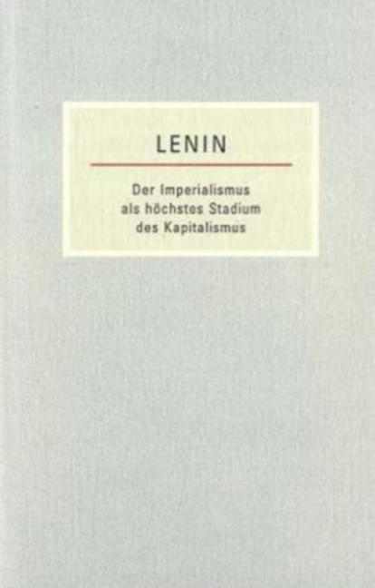Vorderes Coverbild Der Imperialismus als höchstes Stadium des Kapitalismus