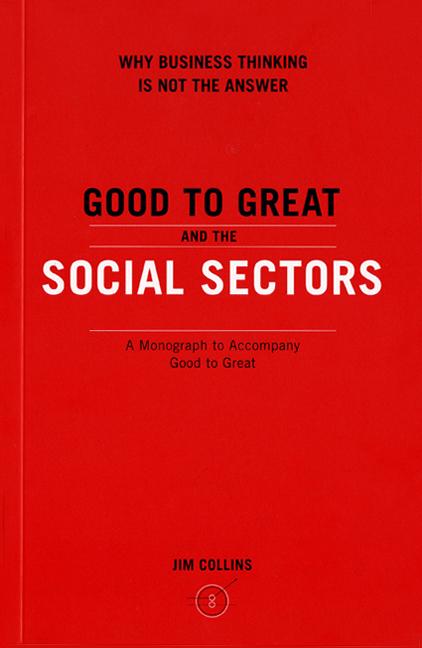 Vorderes Coverbild Good to Great and the Social Sectors