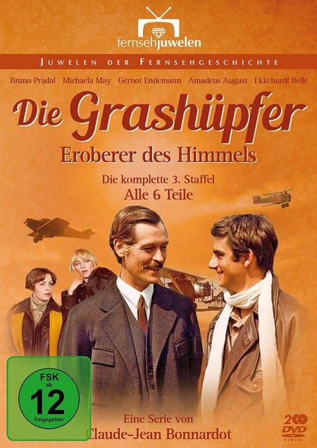 Vorderes Coverbild Die Grashüpfer - Eroberer des Himmels