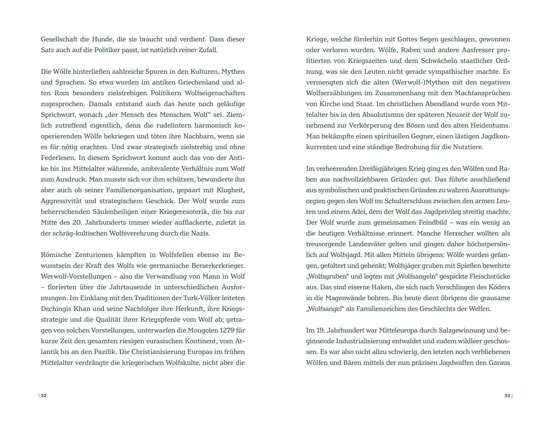 Beispielinhalt (Bild) Der Wolf und wir