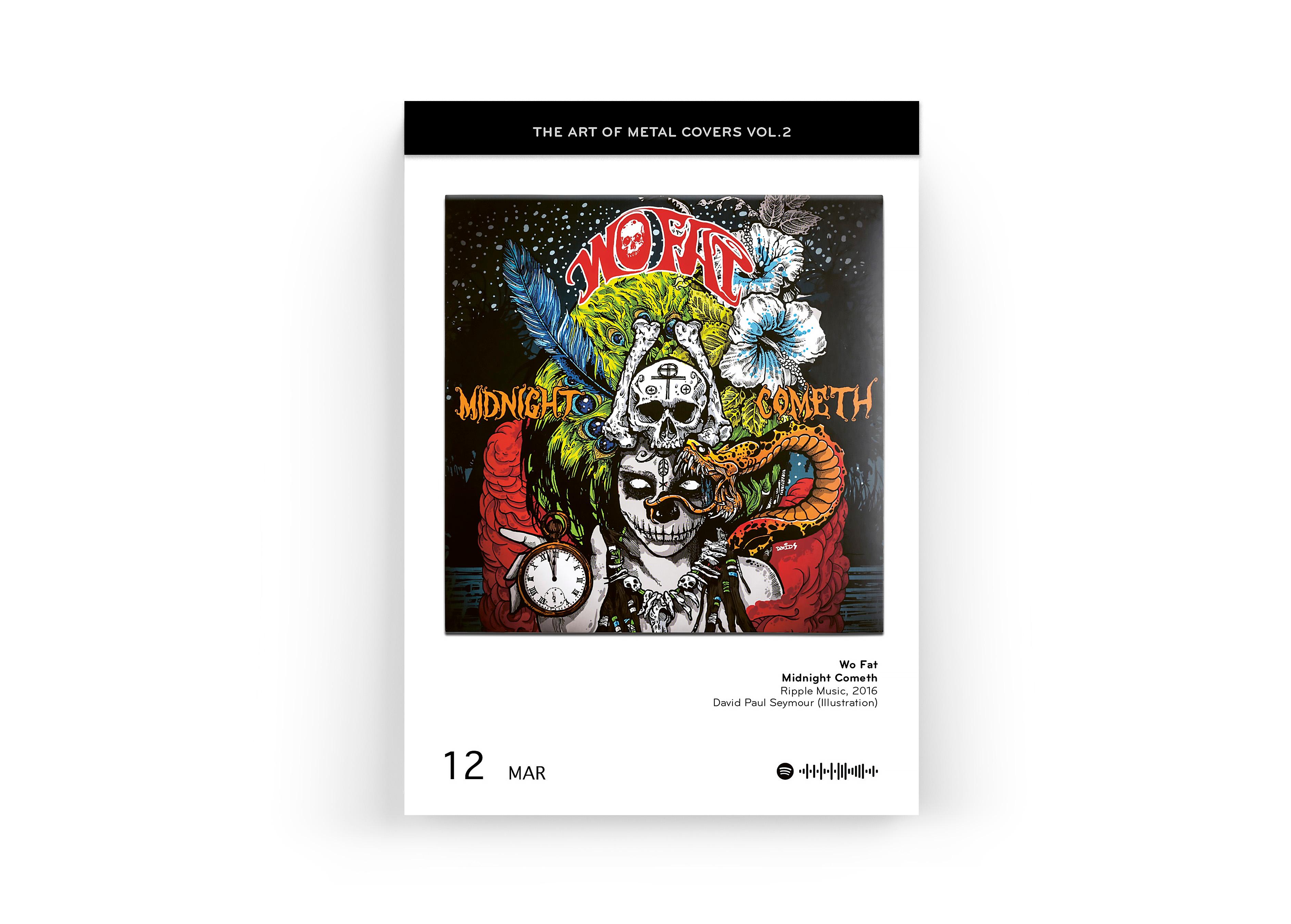 Beispielinhalt (Bild) The Art of Metal Covers Vol. 2