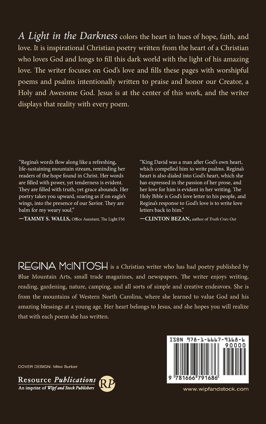 Rückseitencover A Light in the Darkness