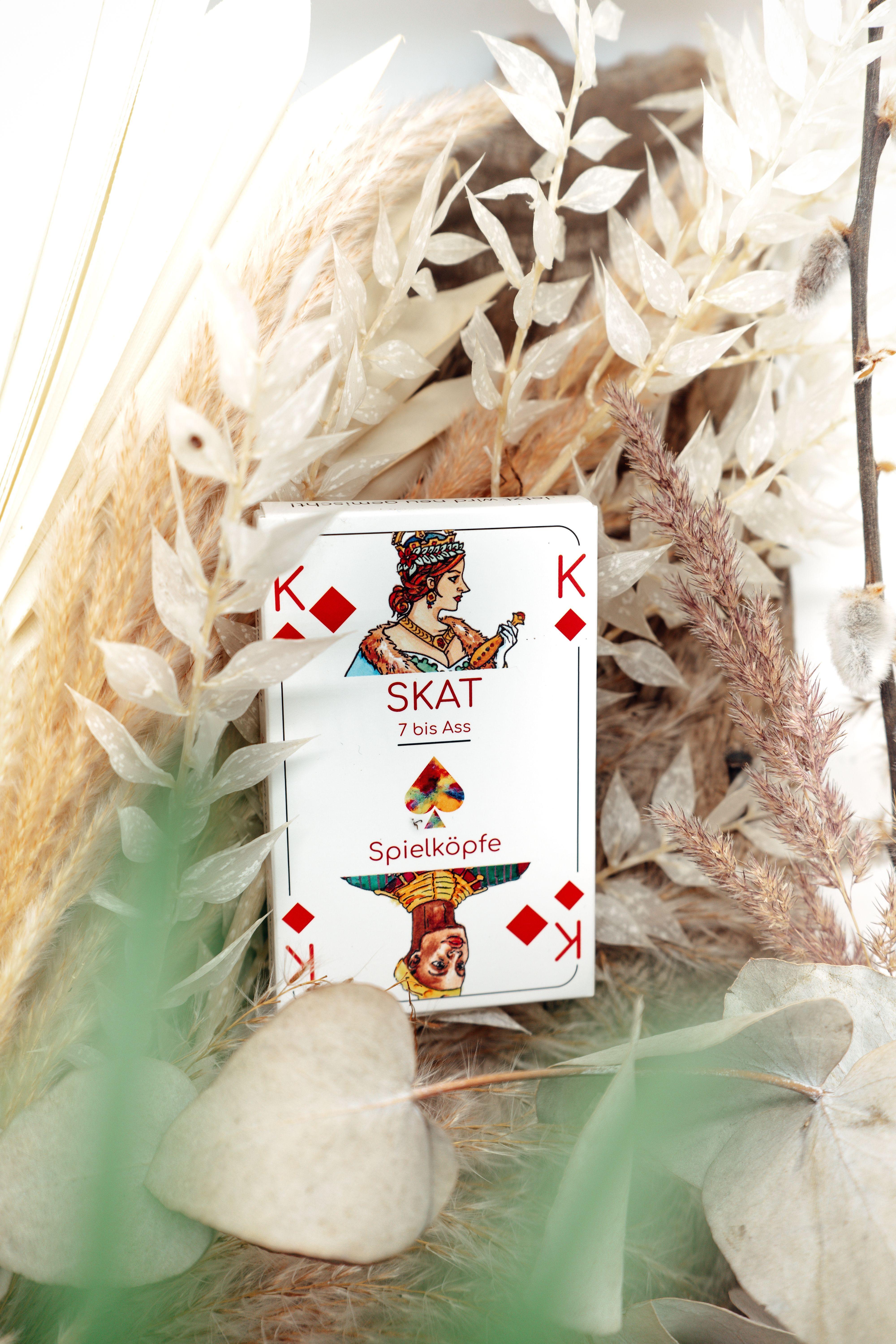 Beispielinhalt (Bild) Spielkarten - Skat