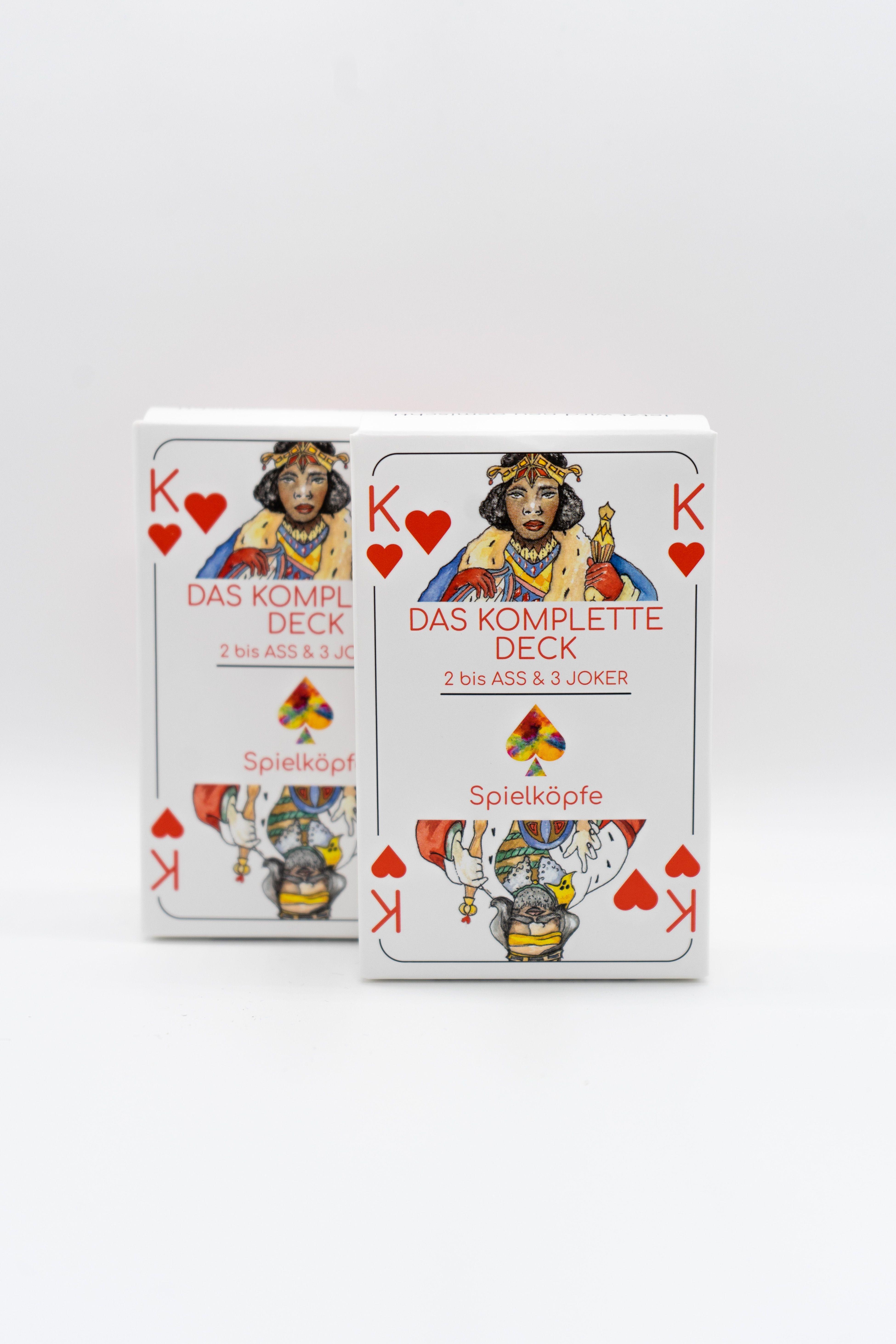 Vorderes Coverbild Spielkarten - Rommé