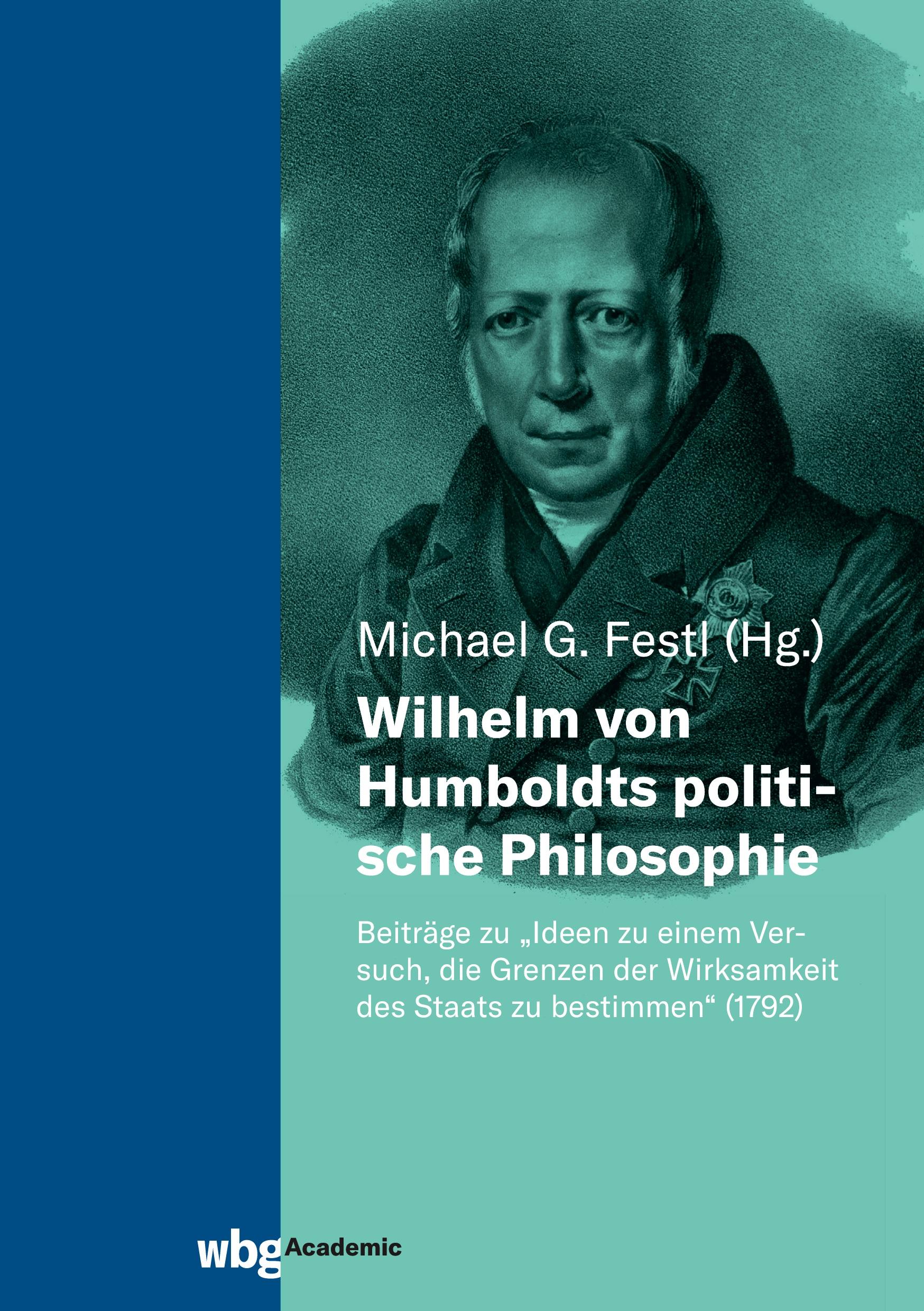 Vorderes Coverbild Wilhelm von Humboldts politische Philosophie