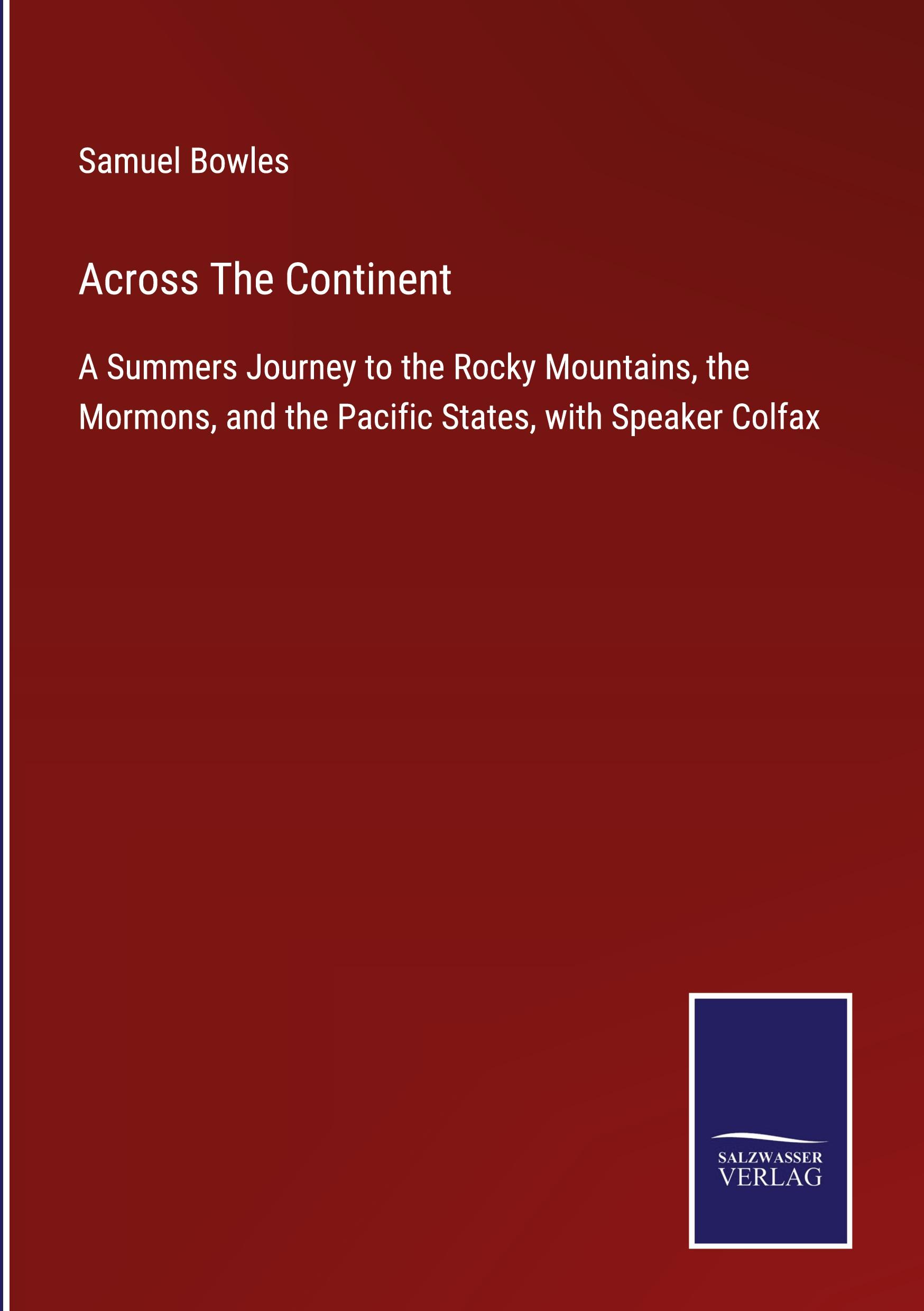 Vorderes Coverbild Across The Continent