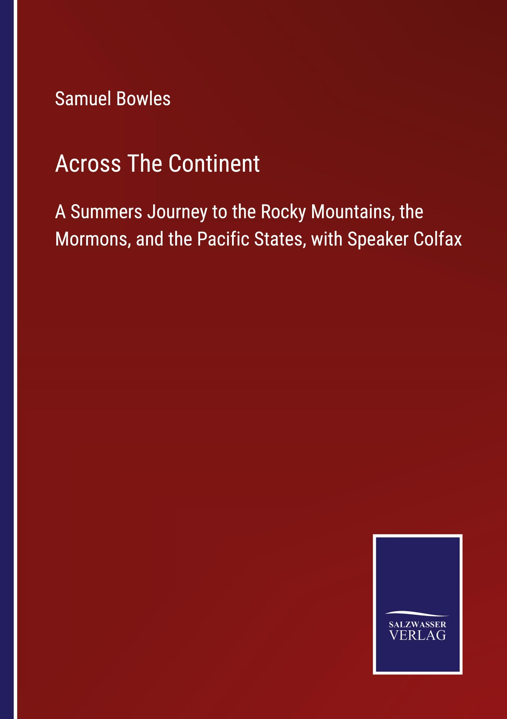 Vorderes Coverbild Across The Continent