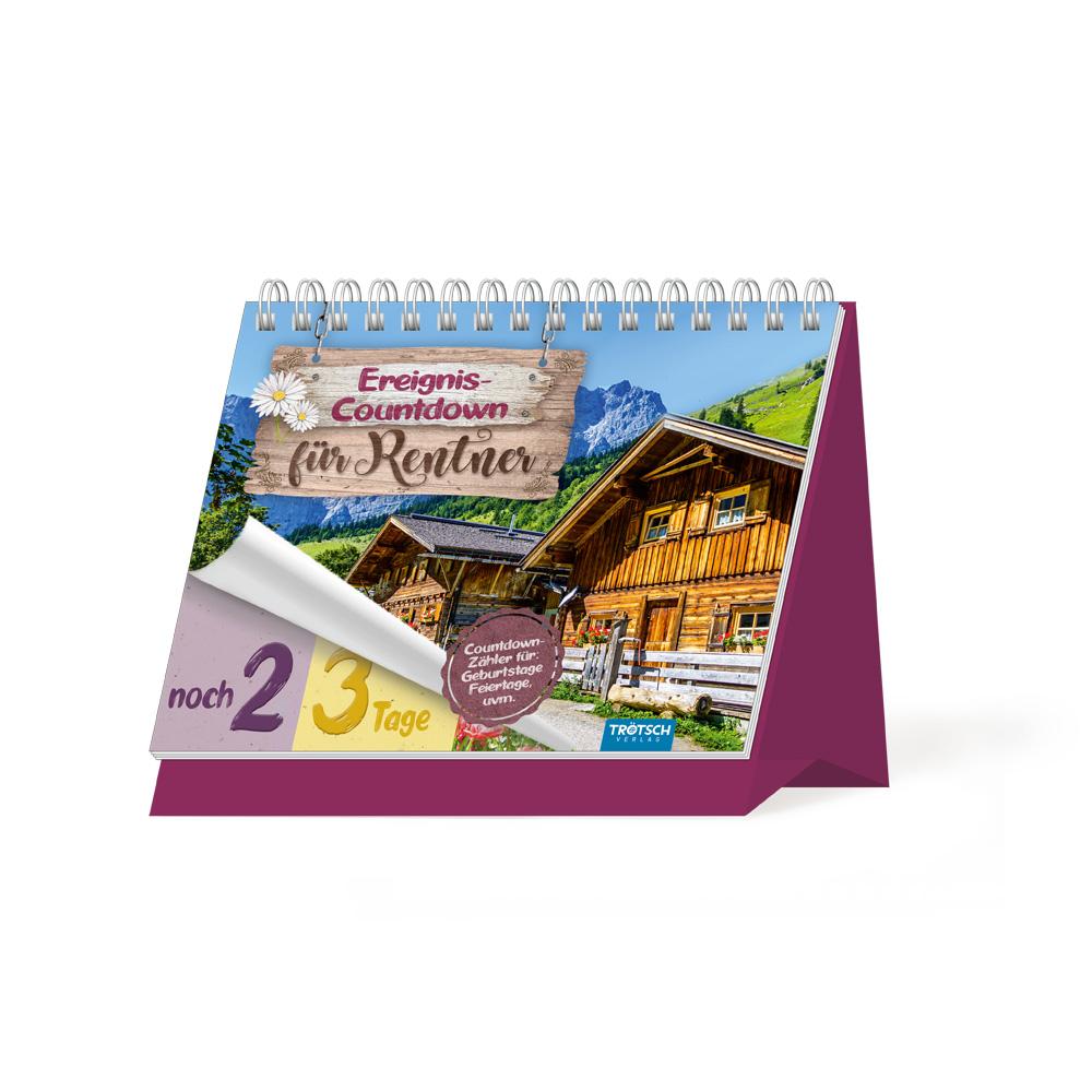 Vorderes Coverbild Trötsch Event-Countdown Ereignis-Countdown für Rentner