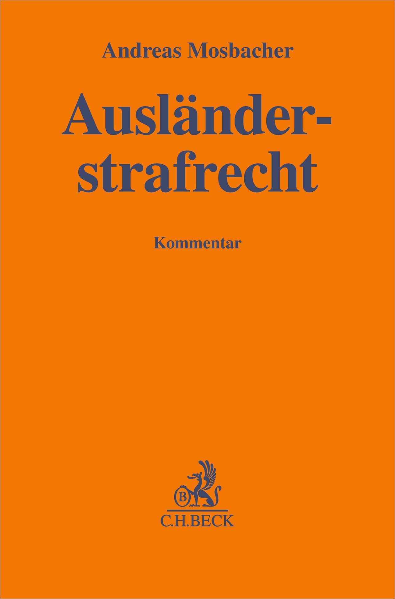 Vorderes Coverbild Ausländerstrafrecht