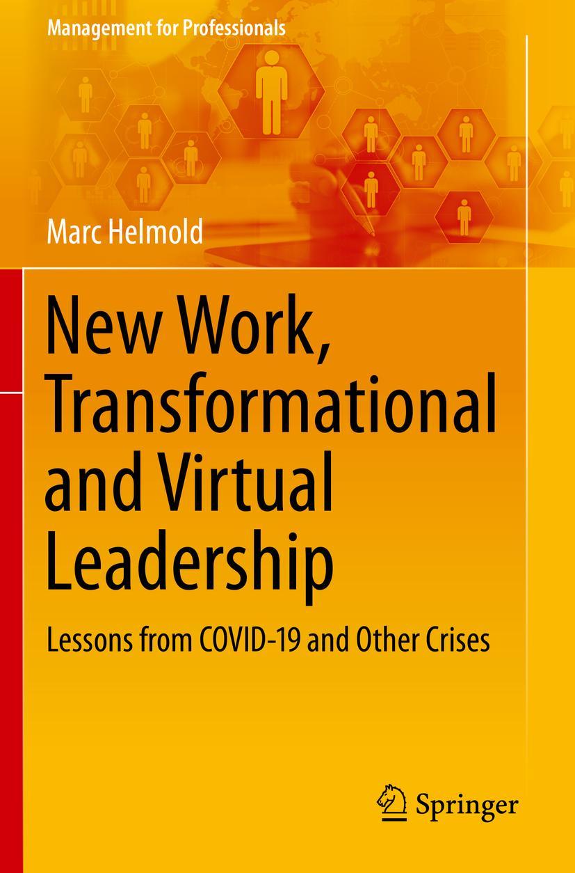 Vorderes Coverbild New Work, Transformational and Virtual Leadership