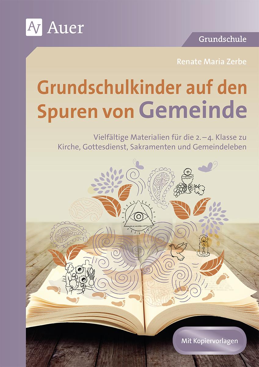 Vorderes Coverbild Grundschulkinder auf den Spuren von Gemeinde