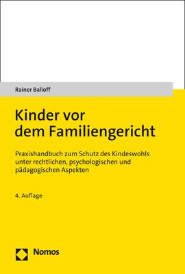 Vorderes Coverbild Kinder vor dem Familiengericht