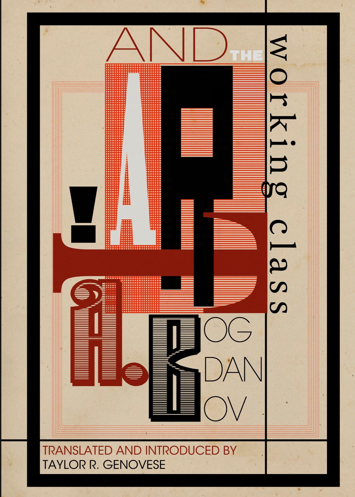 Vorderes Coverbild Art and the Working Class