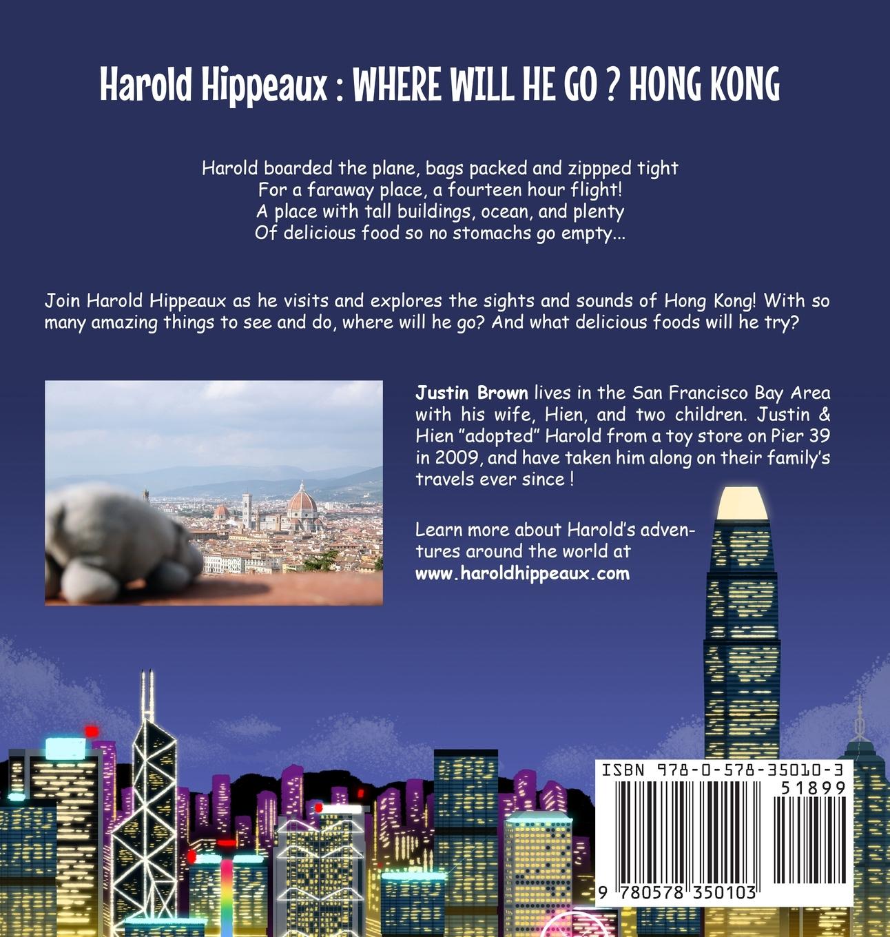 Rückseitencover Harold Hippeaux Where Will He Go? Hong Kong