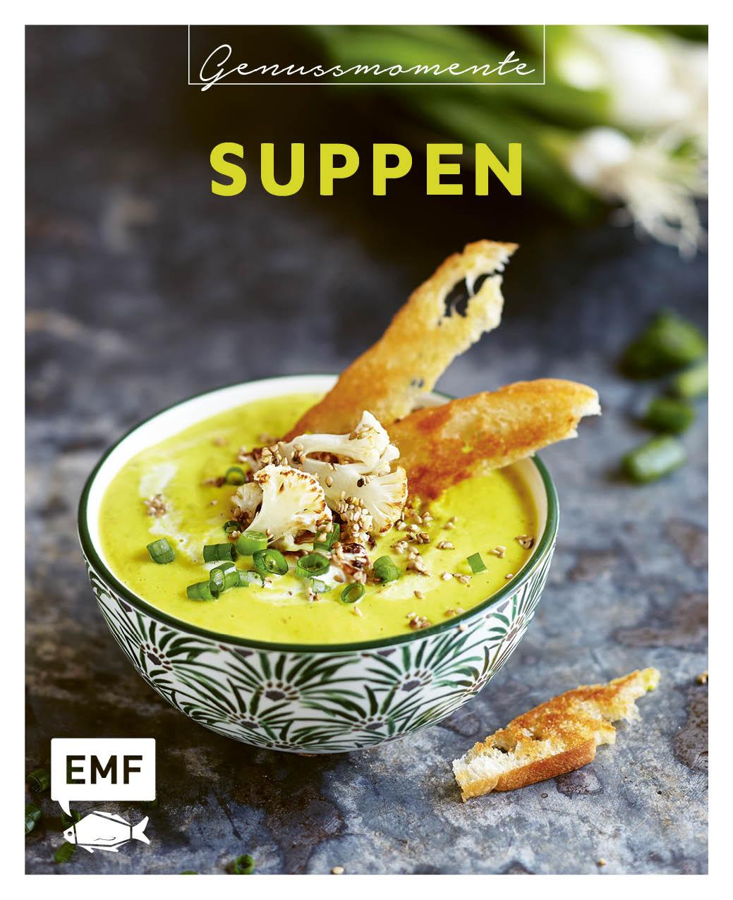 Vorderes Coverbild Genussmomente: Suppen