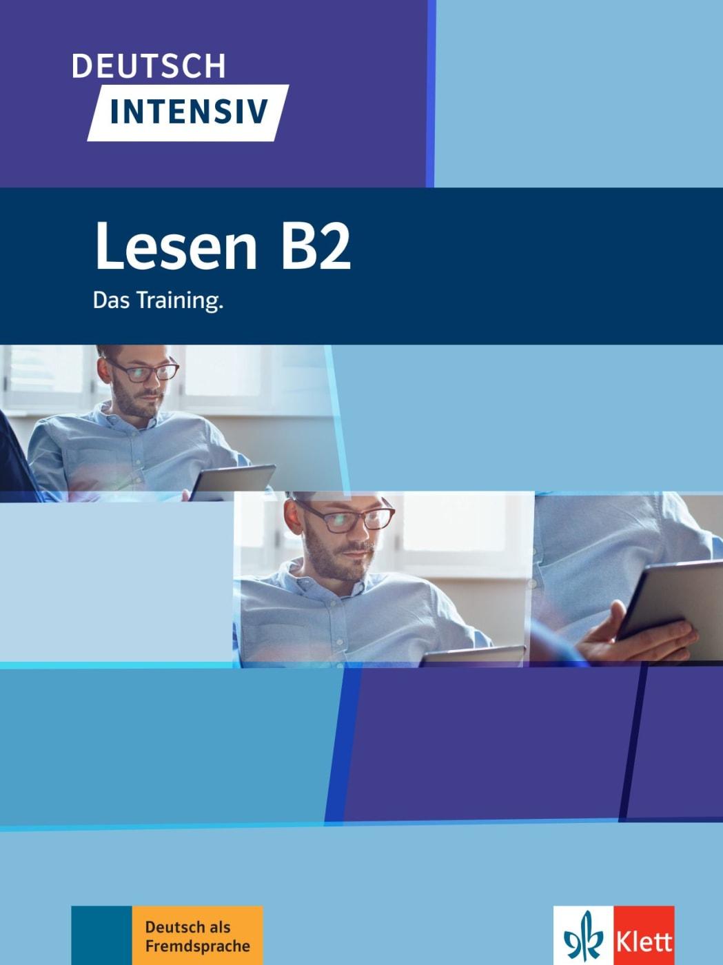 Vorderes Coverbild Deutsch intensiv Lesen B2. Das Training