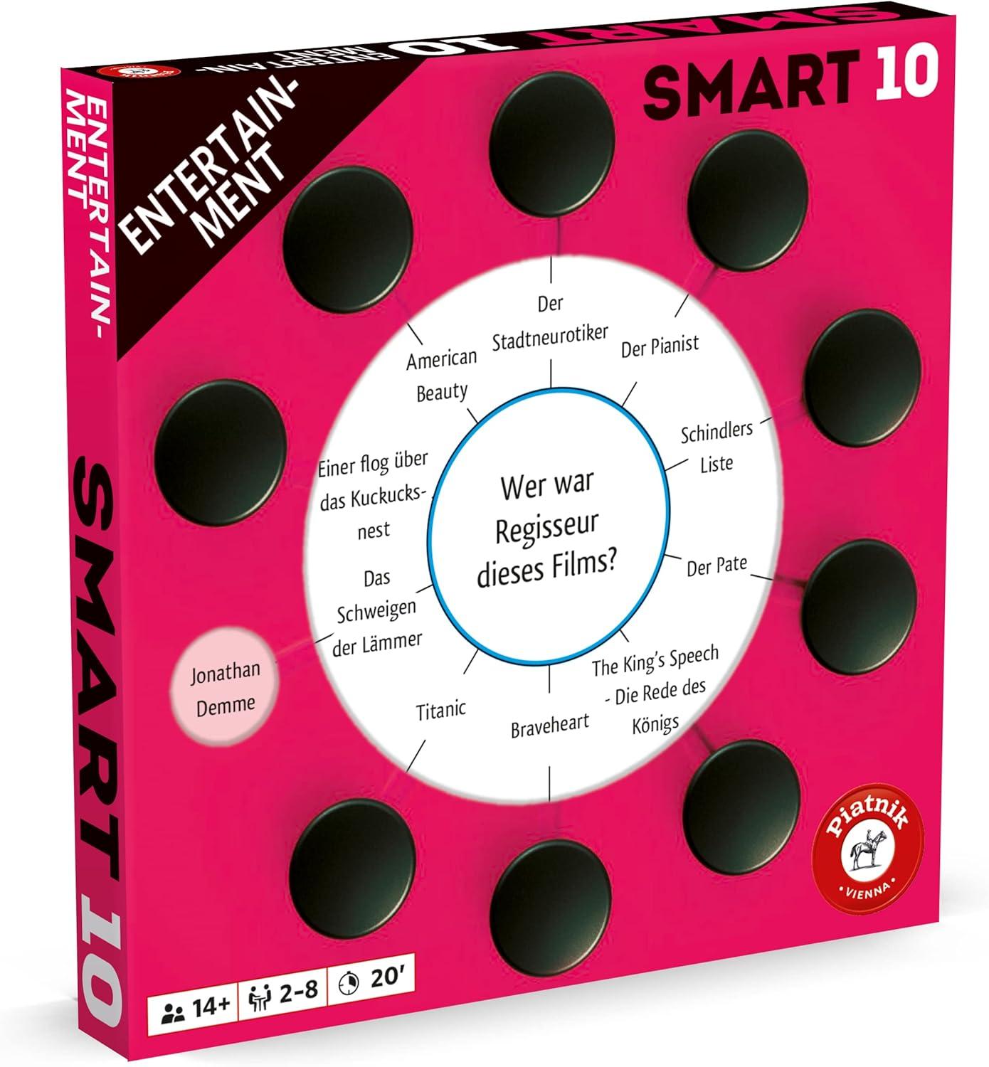 Vorderes Coverbild Smart 10 Zusatzfragen-Entertainmwent