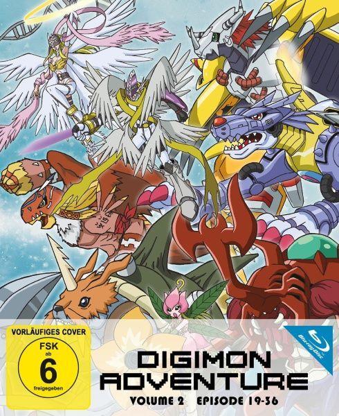 Vorderes Coverbild Digimon Adventure