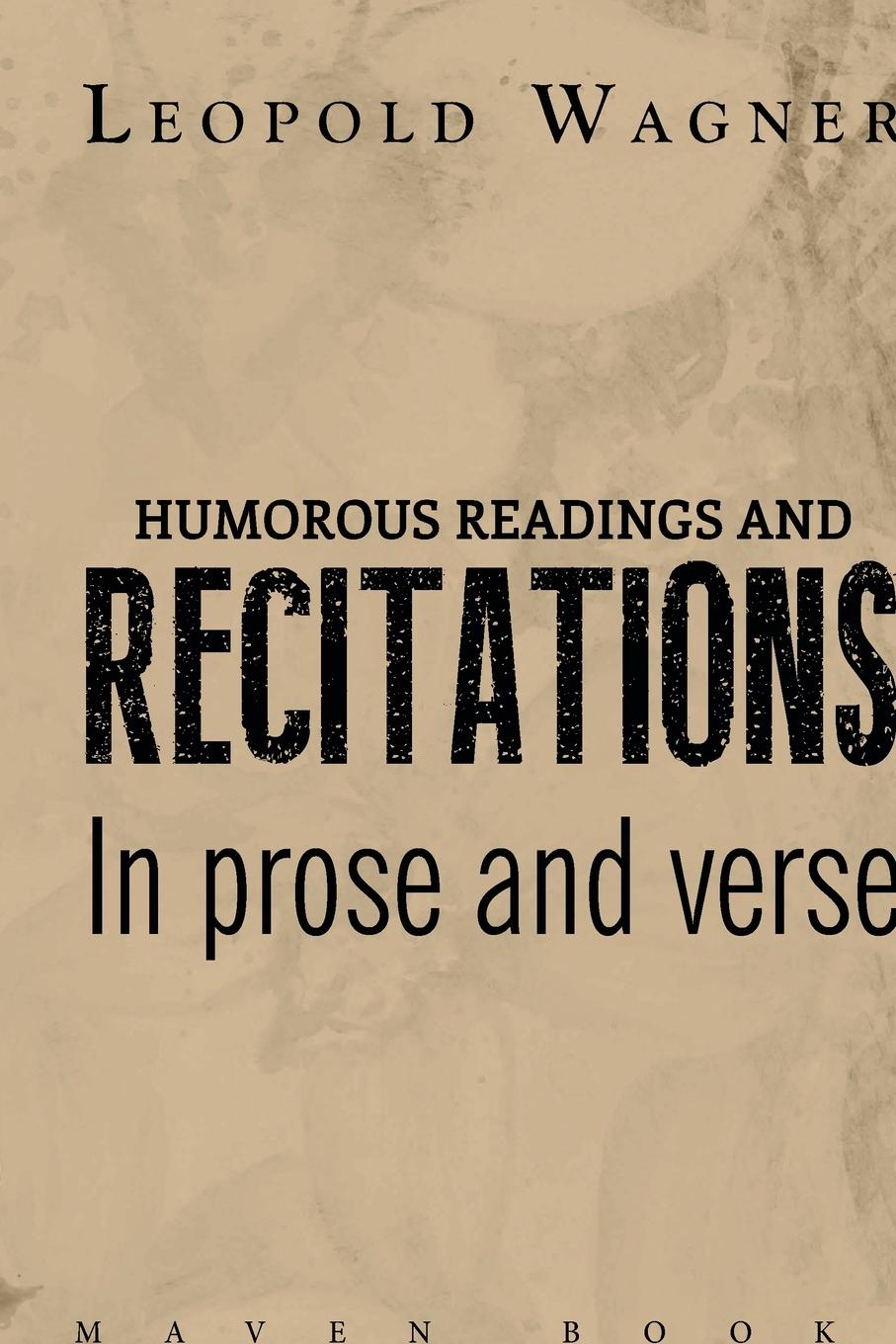 Vorderes Coverbild HUMOROUS READINGS AND RECITATIONS In prose and verse