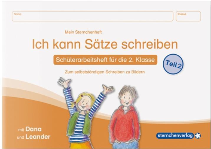 Beispielinhalt (Bild) Ich kann Sätze schreiben Teil 1 und 2 im Set - Schülerarbeitshefte für die 1. und 2. Klasse