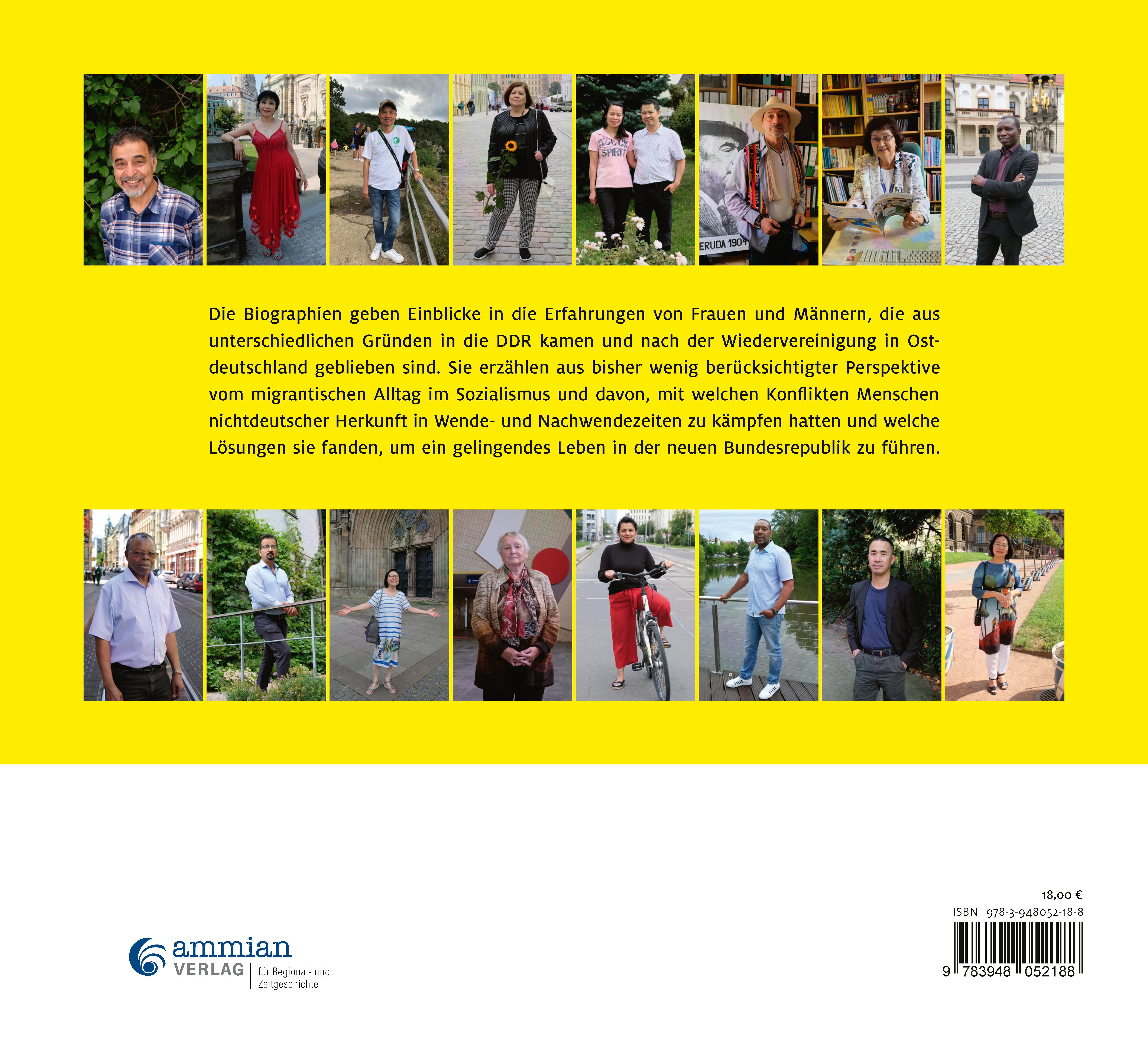 Rückseitencover "...die DDR schien mir eine Verheißung."