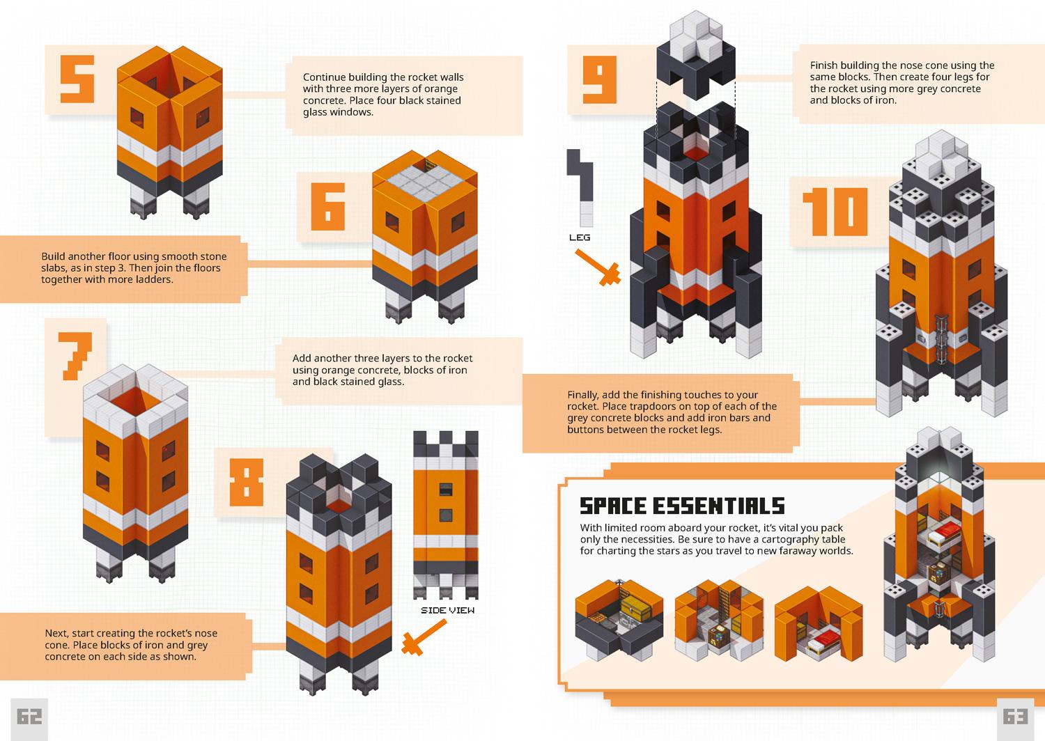 Beispielinhalt (Bild) Minecraft Amazing Bite Size Builds