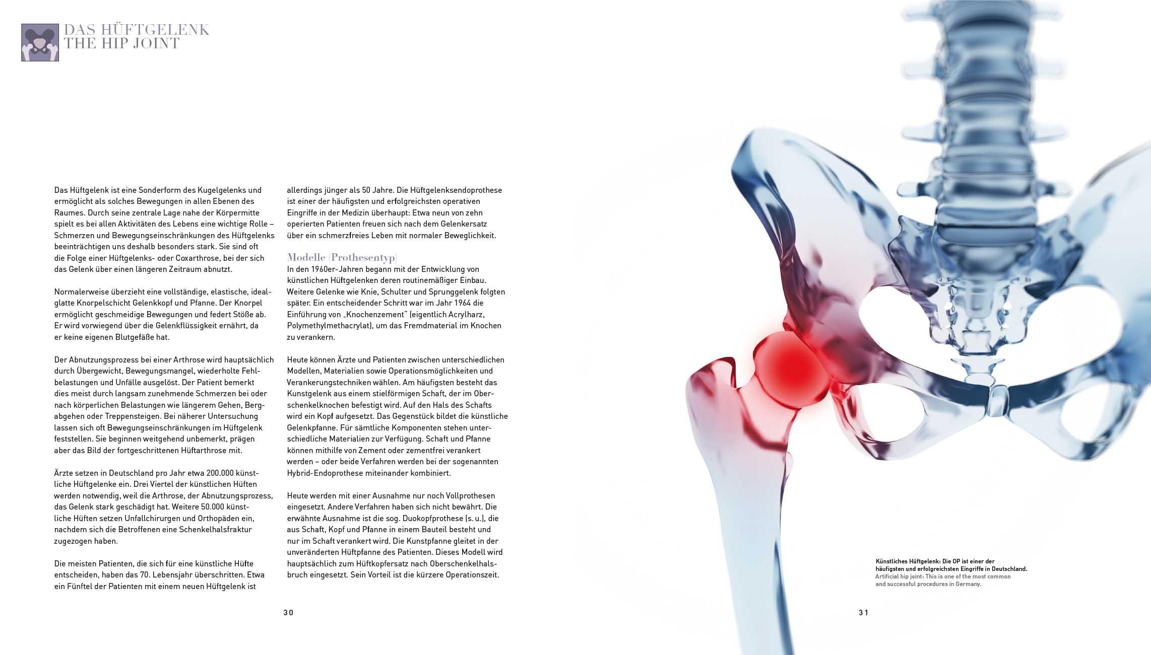 Beispielinhalt (Bild) Moderne Orthopädie