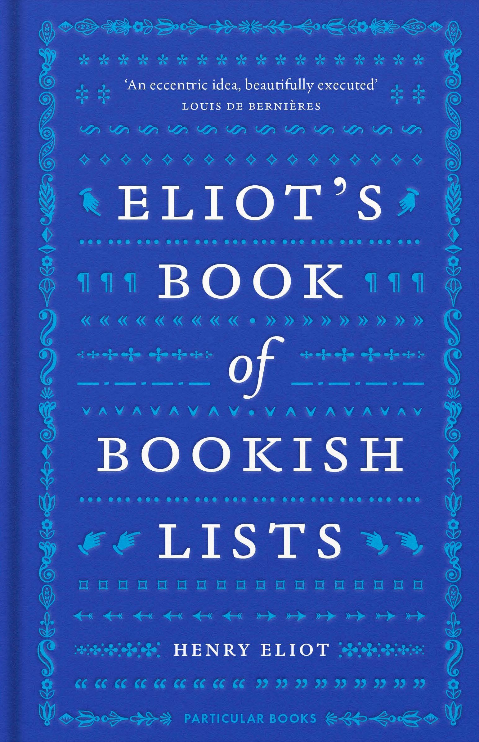 Vorderes Coverbild Eliot's Book of Bookish Lists