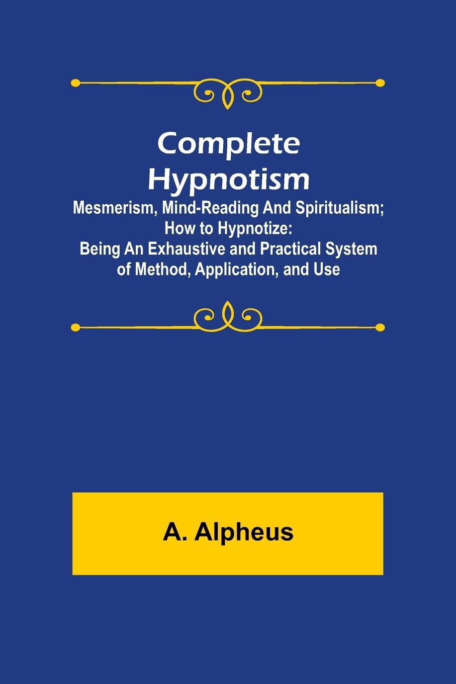 Vorderes Coverbild Complete Hypnotism