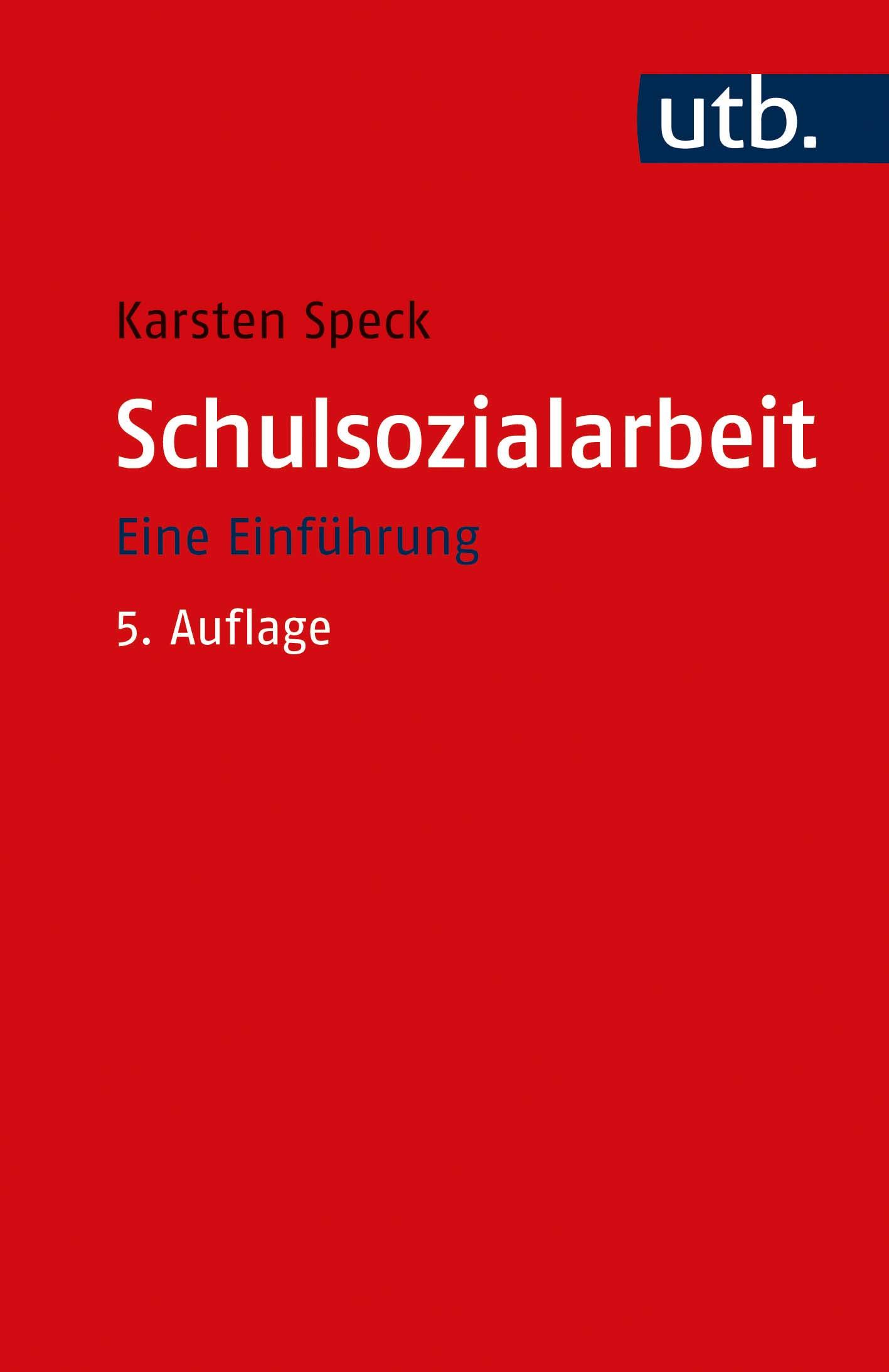 Vorderes Coverbild Schulsozialarbeit