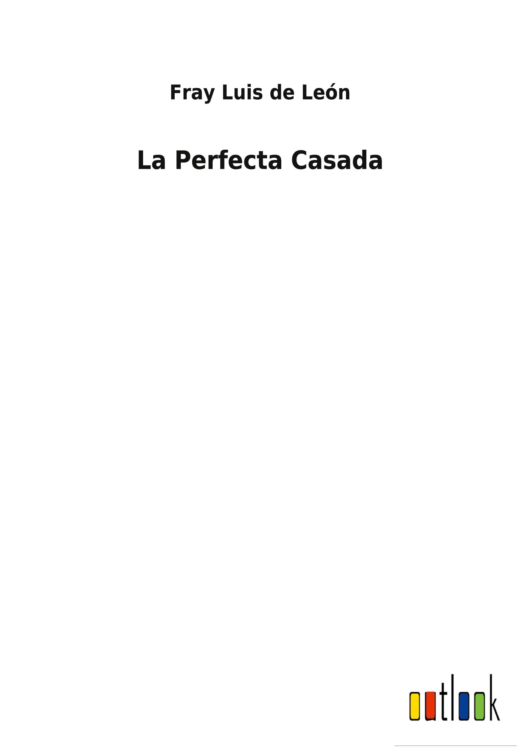Vorderes Coverbild La Perfecta Casada