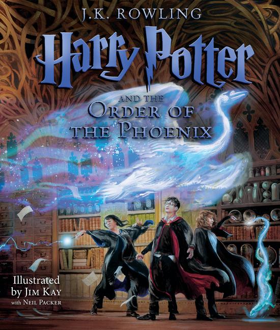 Vorderes Coverbild Harry Potter and the Order of the Phoenix: The Illustrated Edition (Harry Potter, Book 5)